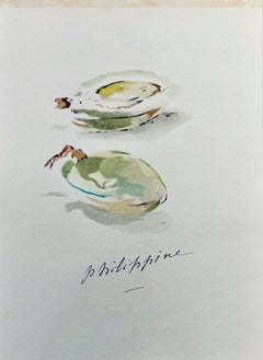 Manet, Composizione, Édouard Manet, Lettere con acquarelle (dopo)