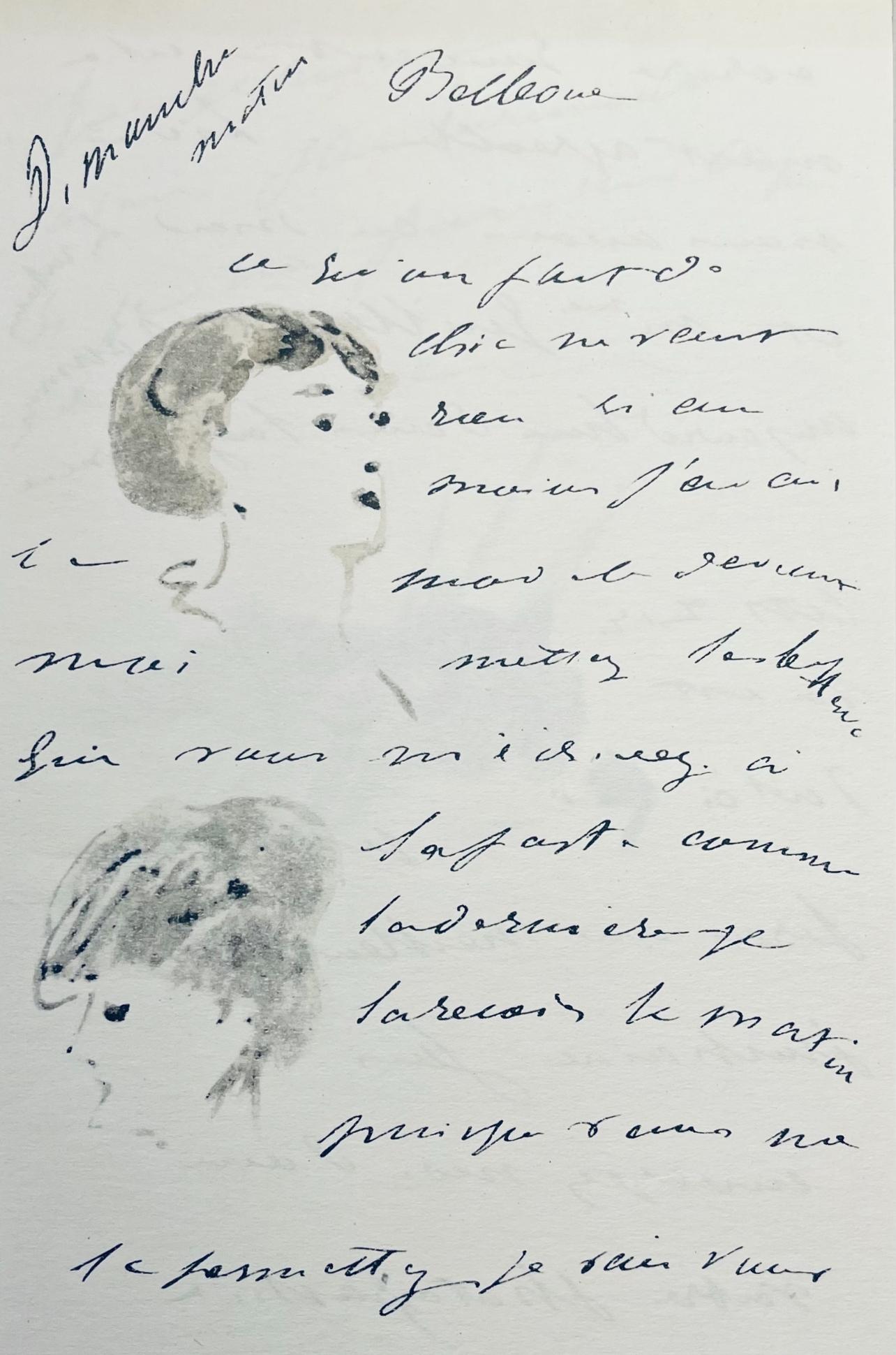 Landscape Print de Edouard Manet - Manet, Composición, Édouard Manet, Cartas con Aquarelas (después)