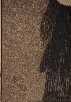 Woman with Mantilla - Original Etching (Guerin #51 Fisher #46)