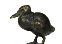 Sculpture animalière de canard en bronze d'Edouard-Marcel Sandoz