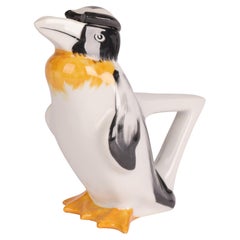 Edouard-Marcel Sandoz for Theodore Havilland Limoges Art Deco Penguin Teapot   