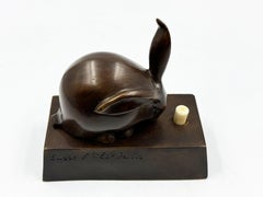 Edouard-Marcel Sandoz Lapin bijou, Ring, Rabbit 1920s
