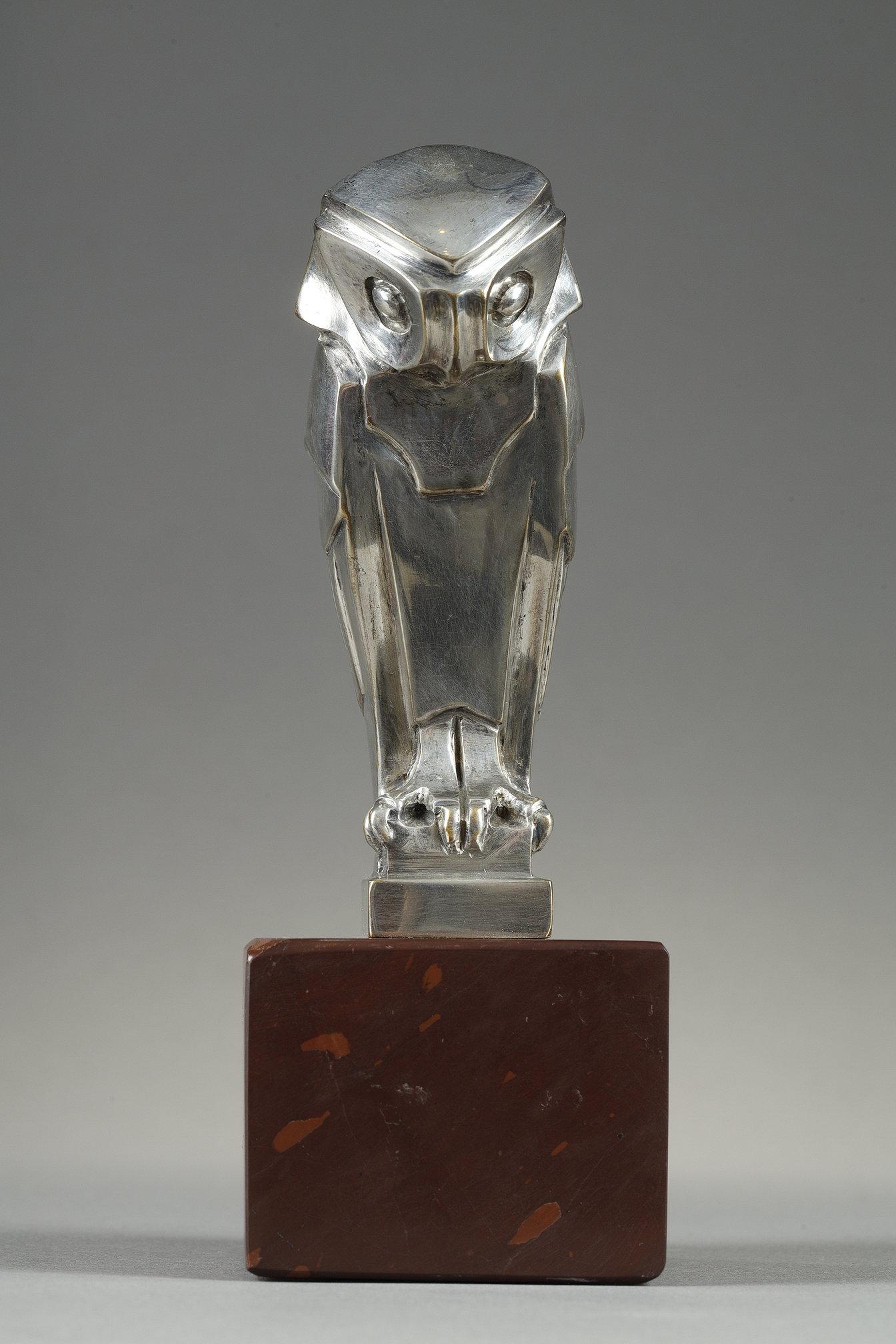 Búho - Sculpture de Edouard-Marcel Sandoz