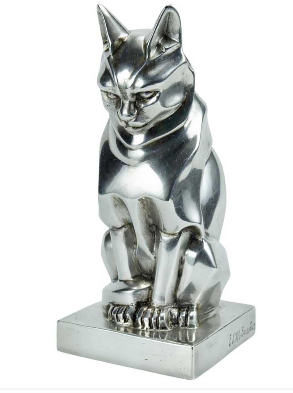 Edouard Marcel Sandoz, Gato sentado, hacia 1920 en Bueno Estado en Autonomous City Buenos Aires, CABA