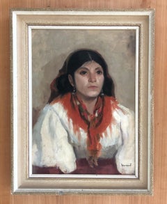 Spanish girl with headscarf