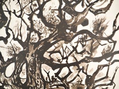 Composition, Arbres et Voiles, Édouard Pignon