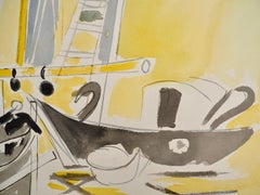 Composition, Arbres et Voiles, Édouard Pignon