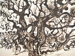 Composition, Arbres et Voiles, Édouard Pignon