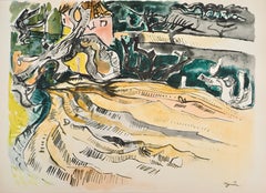 Composition, Arbres et Voiles, Édouard Pignon