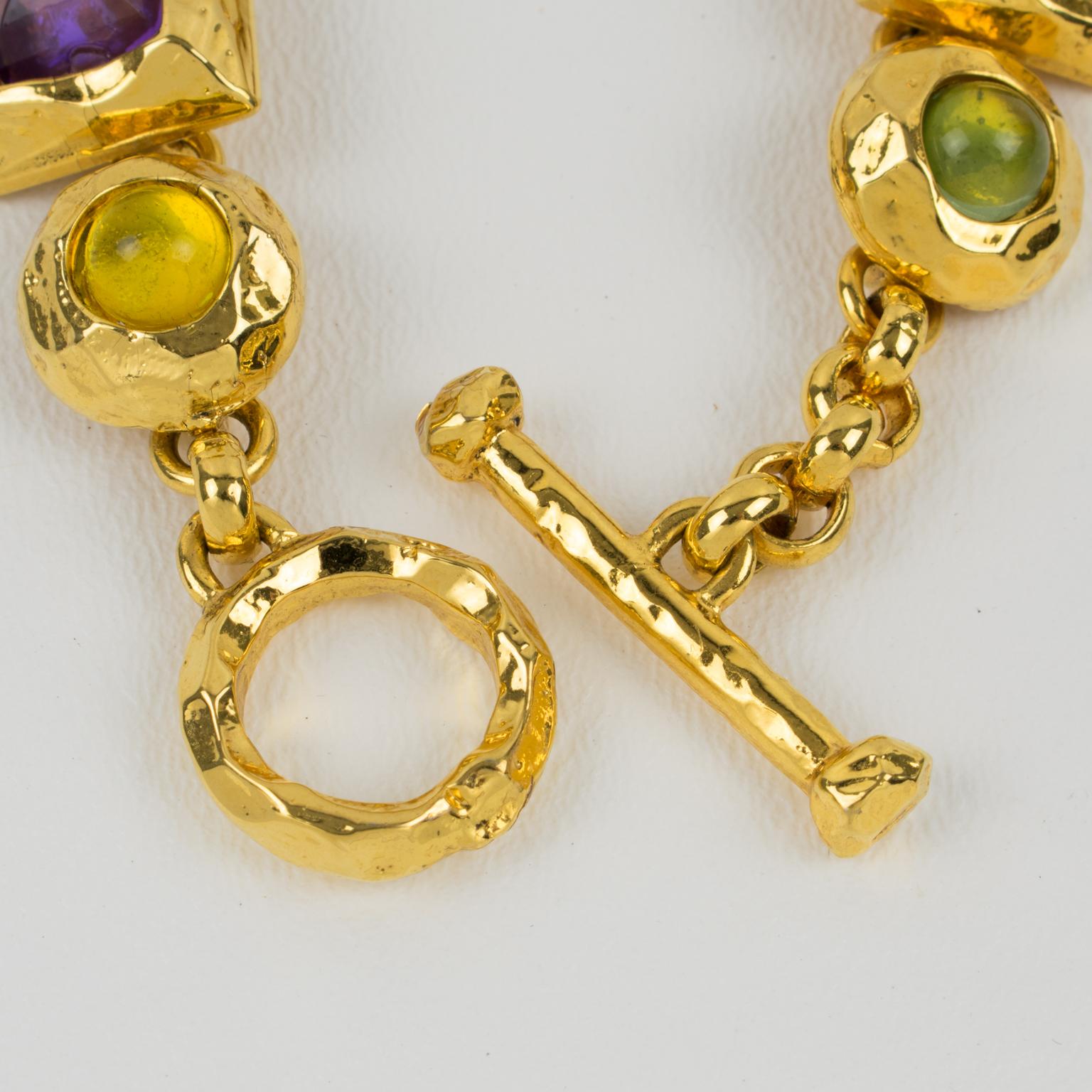 Edouard Rambaud Paris Massive Jeweled Choker Necklace 4