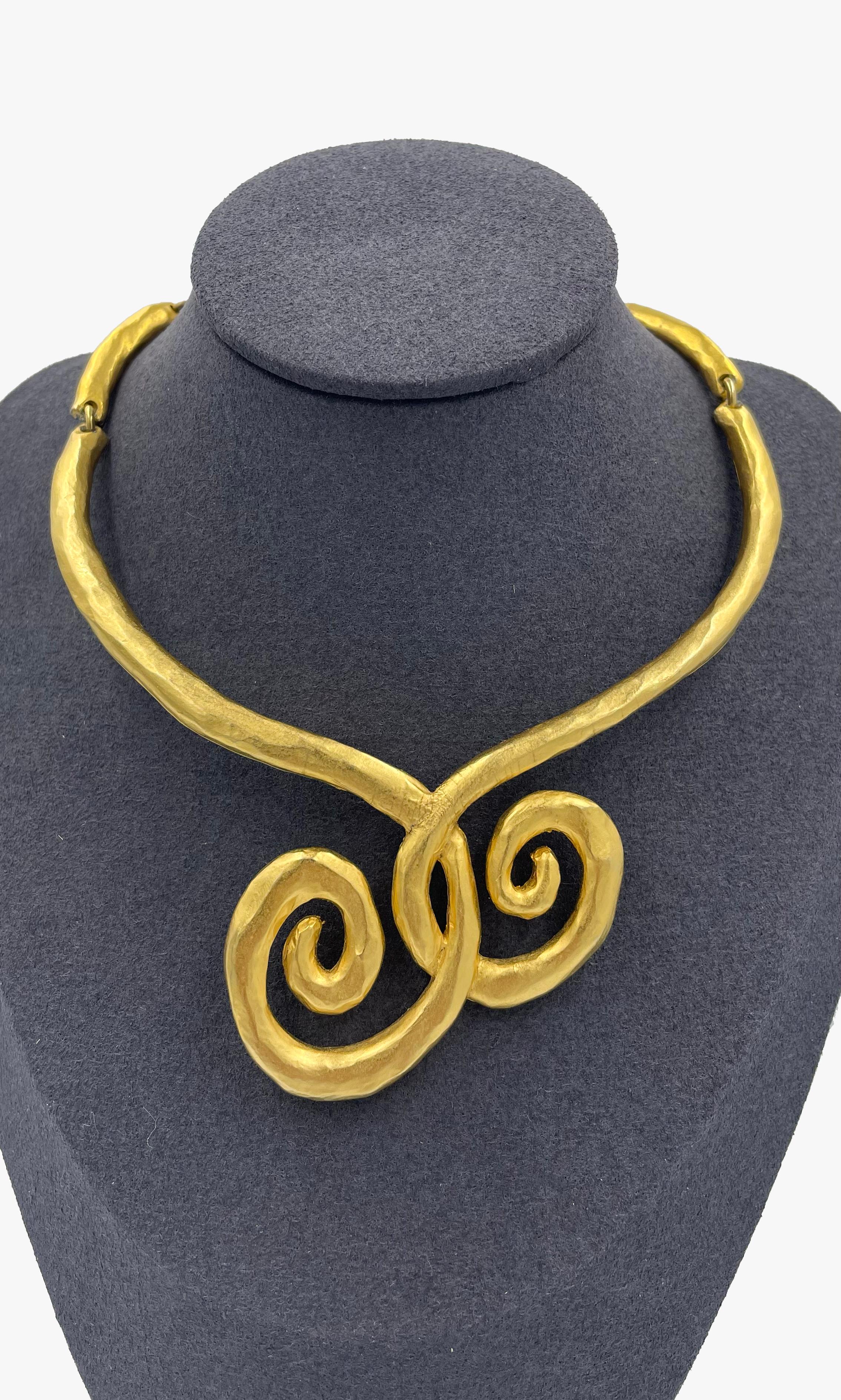 Art Nouveau Edouard Rambaud Vintage Necklace and Bracelet Set
