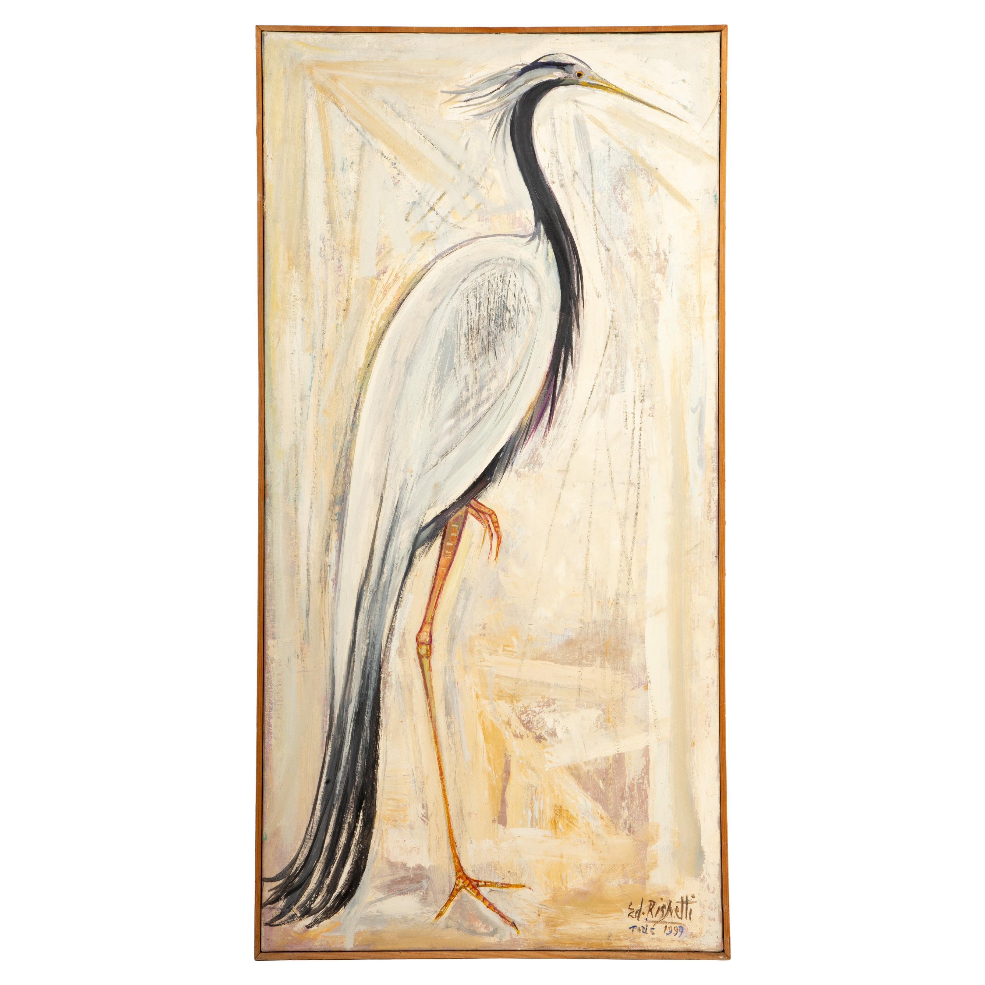 Édouard Righetti – Le Héron, 1999