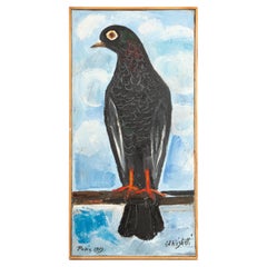 Édouard Righetti - Piccione parigino con atteggiamento, 1999