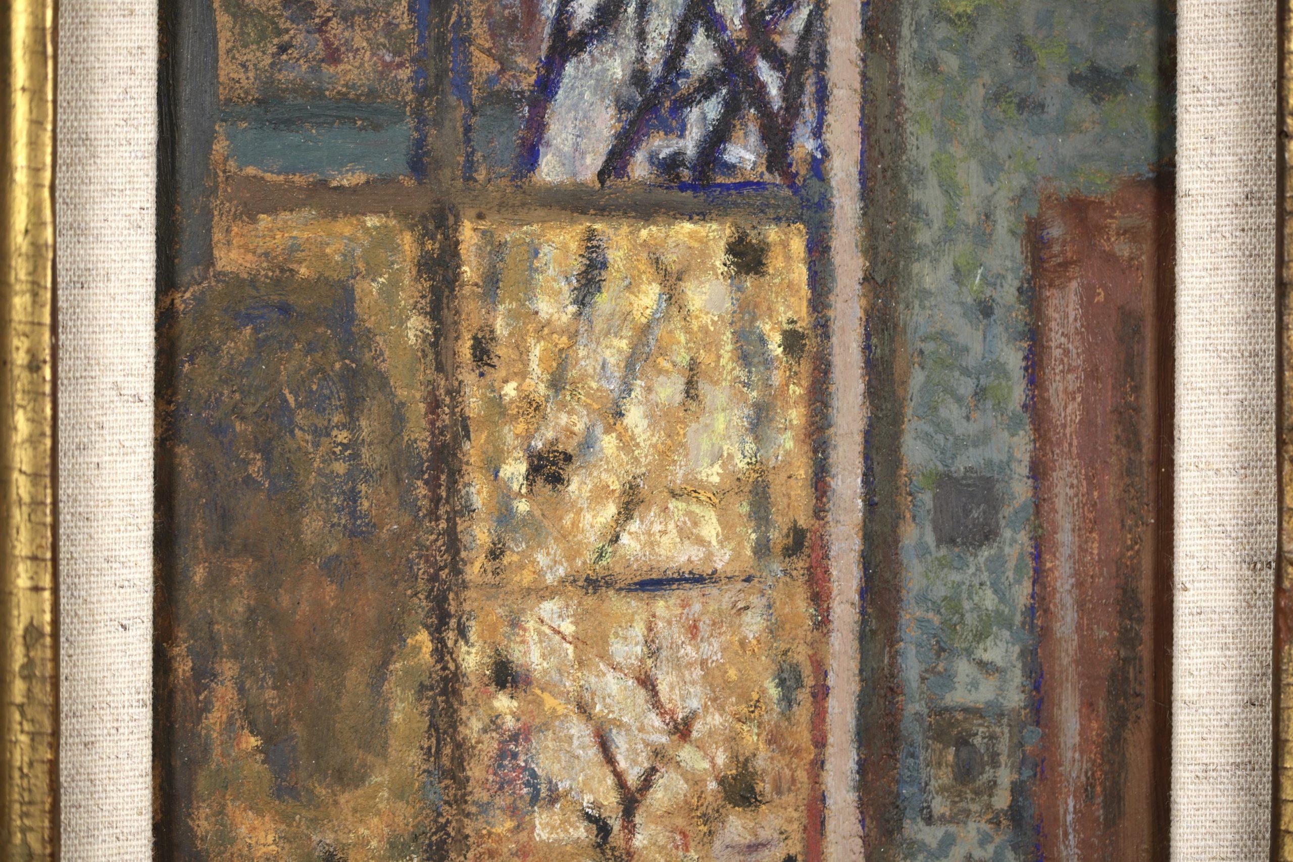 Interieur a la fenetre ouverte - Postimpressionistisches Ölgemälde von Edouard Vuillard im Angebot 2