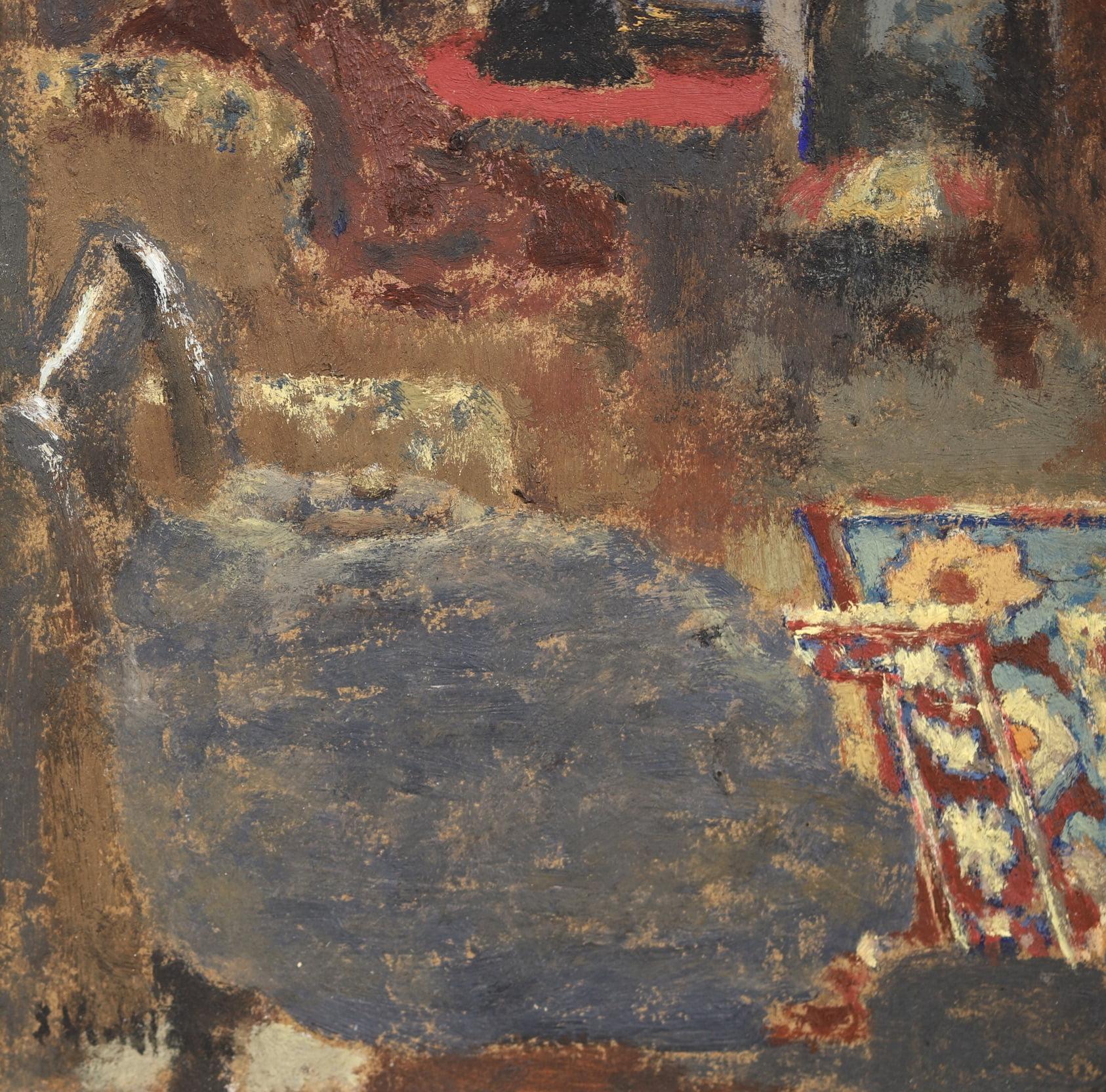 Interieur a la fenetre ouverte - Postimpressionistisches Ölgemälde von Edouard Vuillard im Angebot 7
