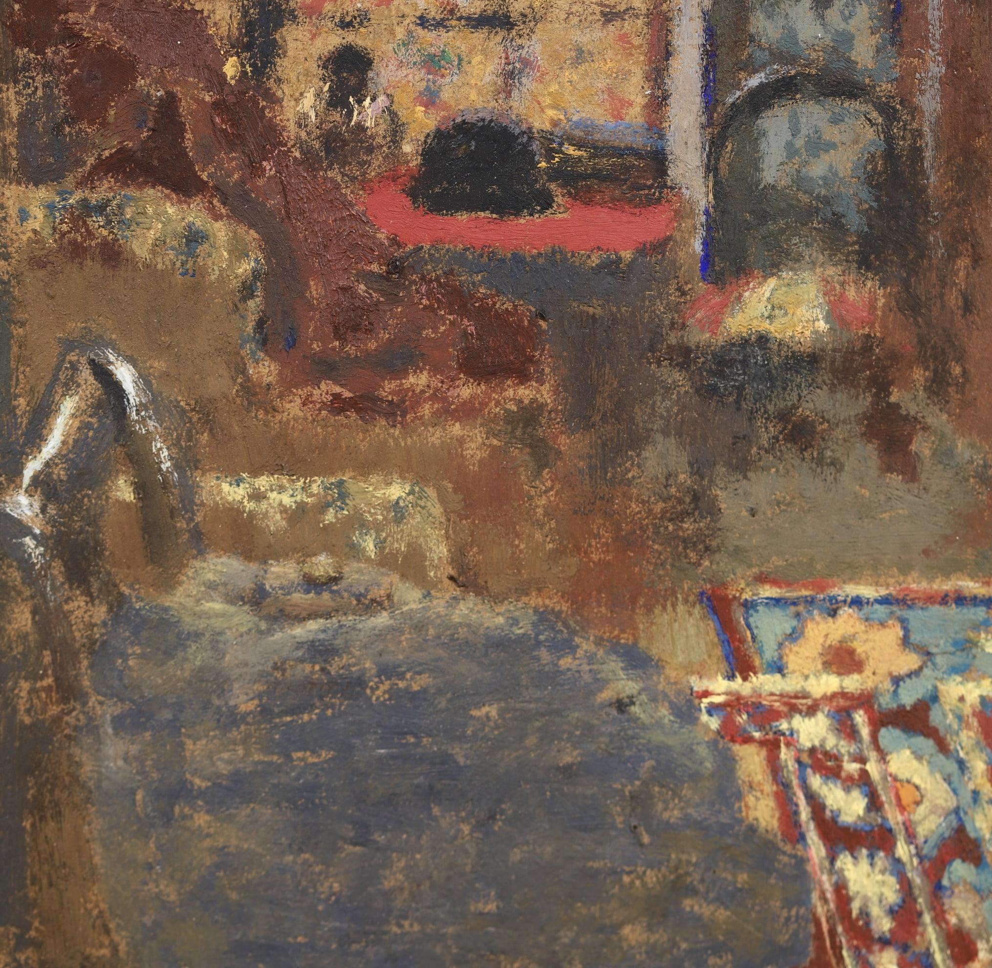 Interieur a la fenetre ouverte - Postimpressionistisches Ölgemälde von Edouard Vuillard im Angebot 8