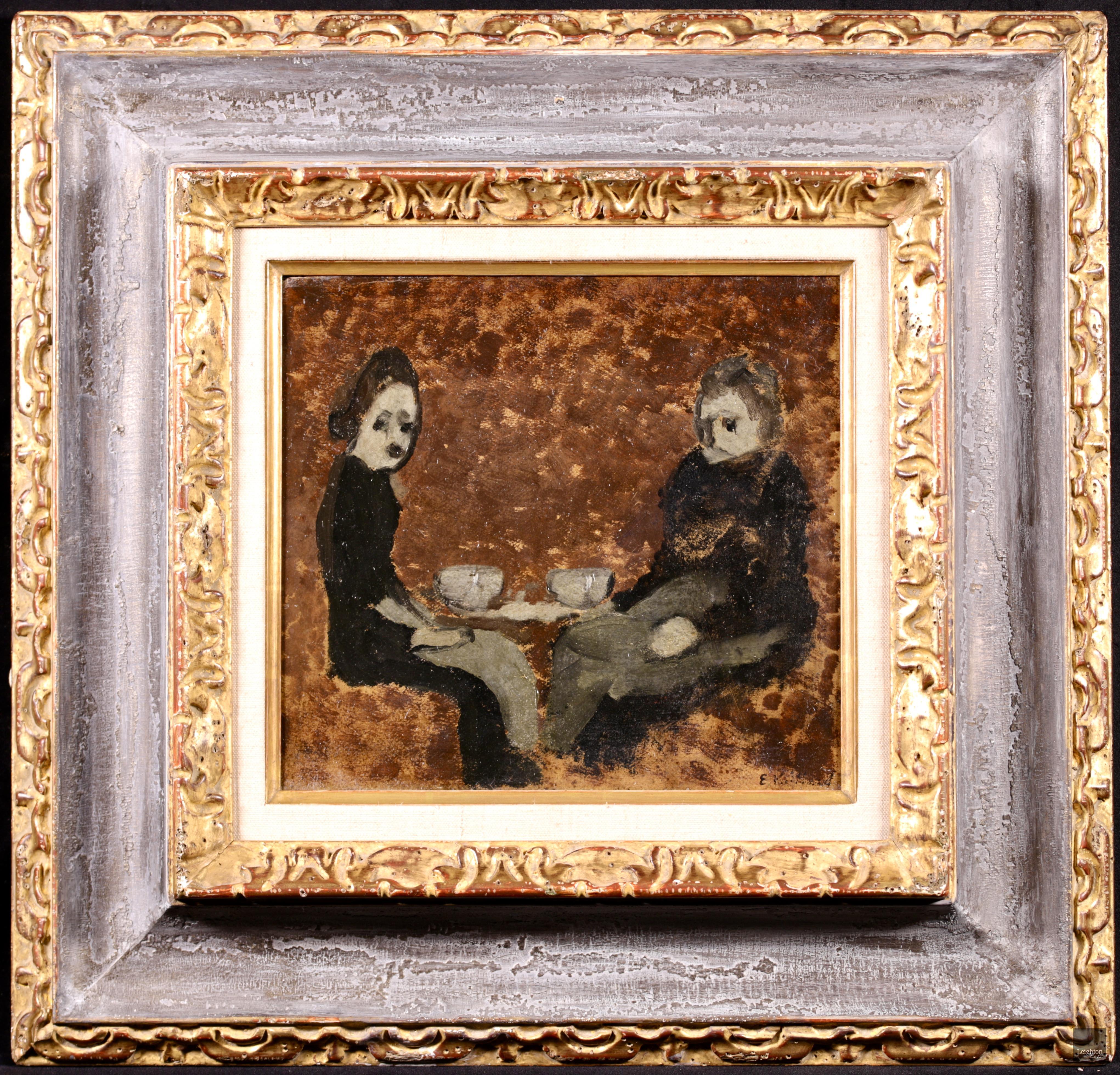 Le rafraîchissement de la lumière - Nabis, figures assises à l'intérieur - Edouard Vuillard 1