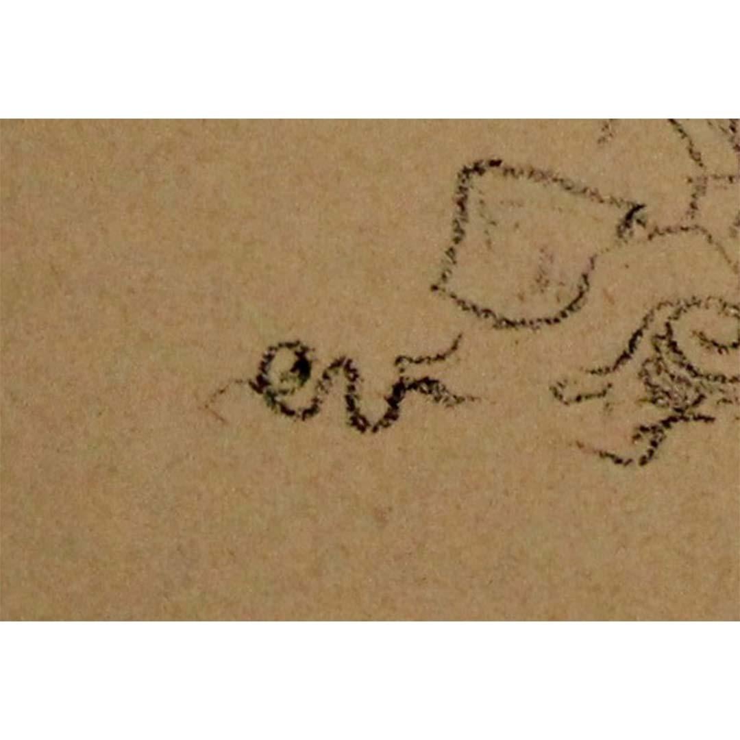 Édouard Vuillard illustriertes Originalprogramm für das Théâtre de l'Œuvre im Angebot 1