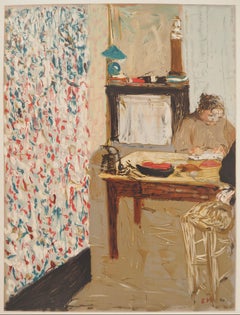 Jean-Edouard Vuillard, Interior Scene, 1948 (after)