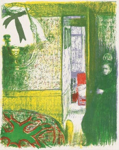 Jean-Edouard Vuillard, Interieur mit Hängelampe, 1948 (nach)