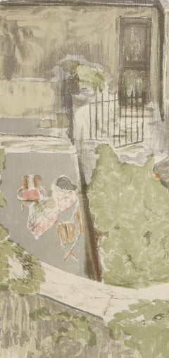 Jean-Edouard Vuillard, The Garden in Front of the Studio, 1948 (after)