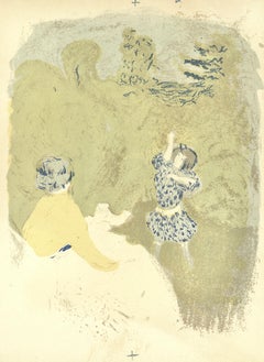 Jean-Edouard Vuillard, Das kleine Mädchen am Steuer, 1948 (nach)