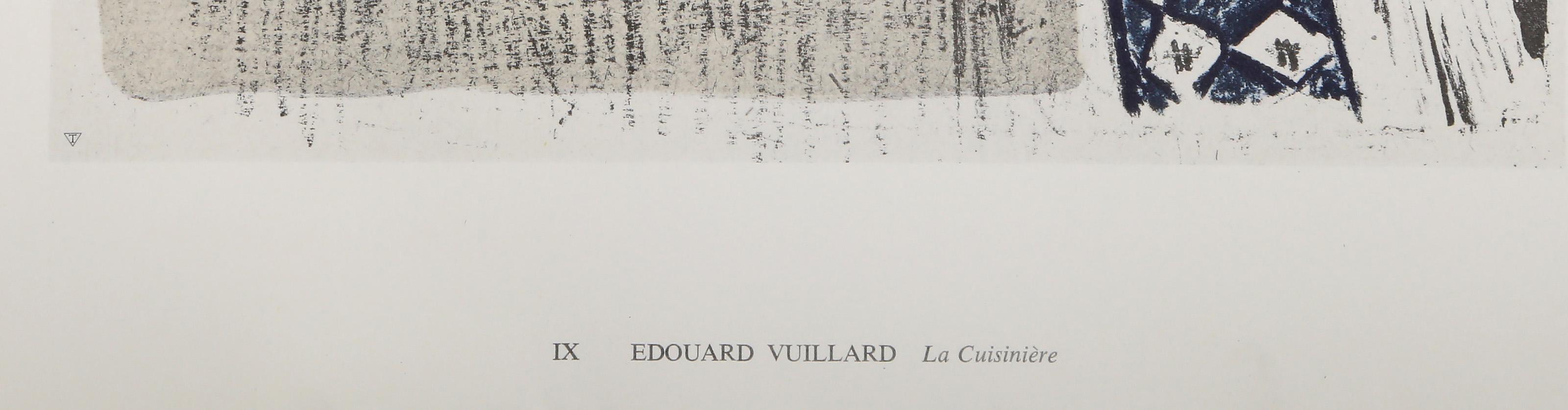 La Cuisniere, Modern Collotype after Edouard Vuillard For Sale 1