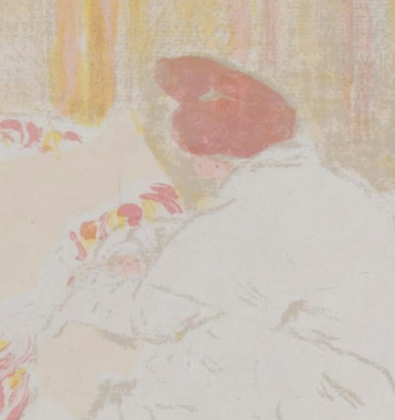 La Naissance d'Annette (Die Geburt von Annette) – Print von Edouard Vuillard