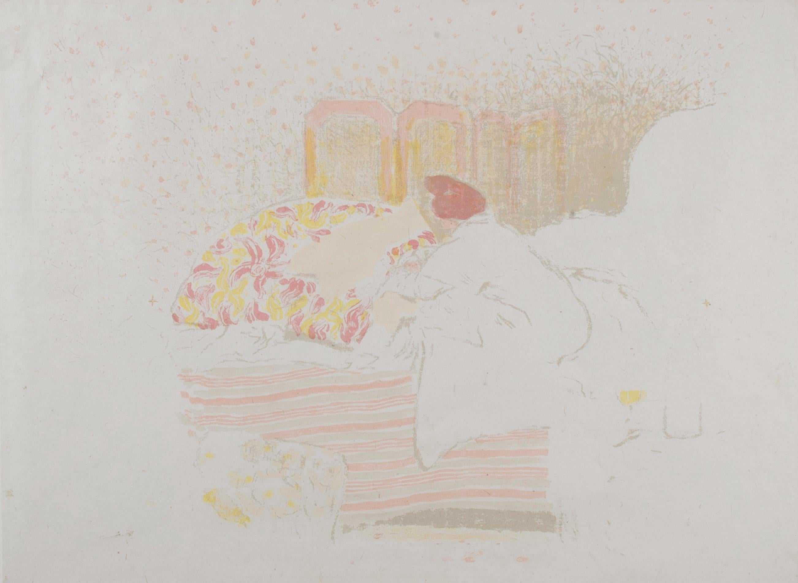Edouard Vuillard Figurative Print – La Naissance d'Annette (Die Geburt von Annette)