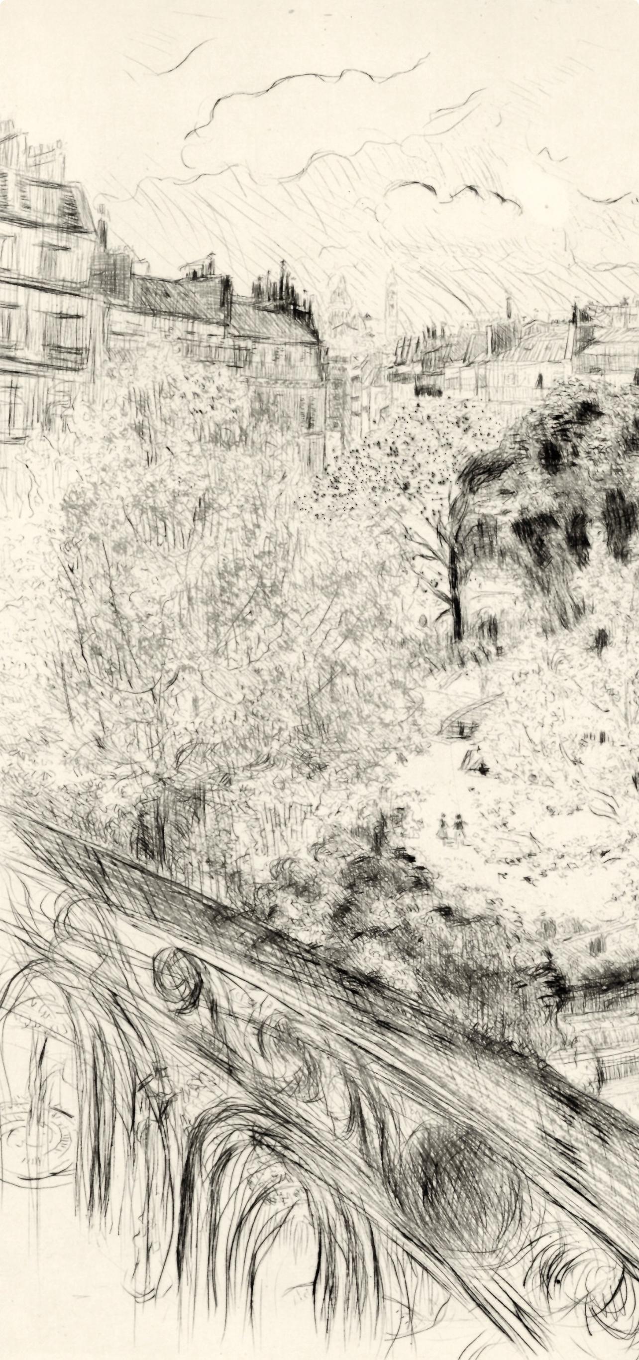 Le Square Vintimille, A La gloire à Paris, Édouard Vuillard - Print by Edouard Vuillard