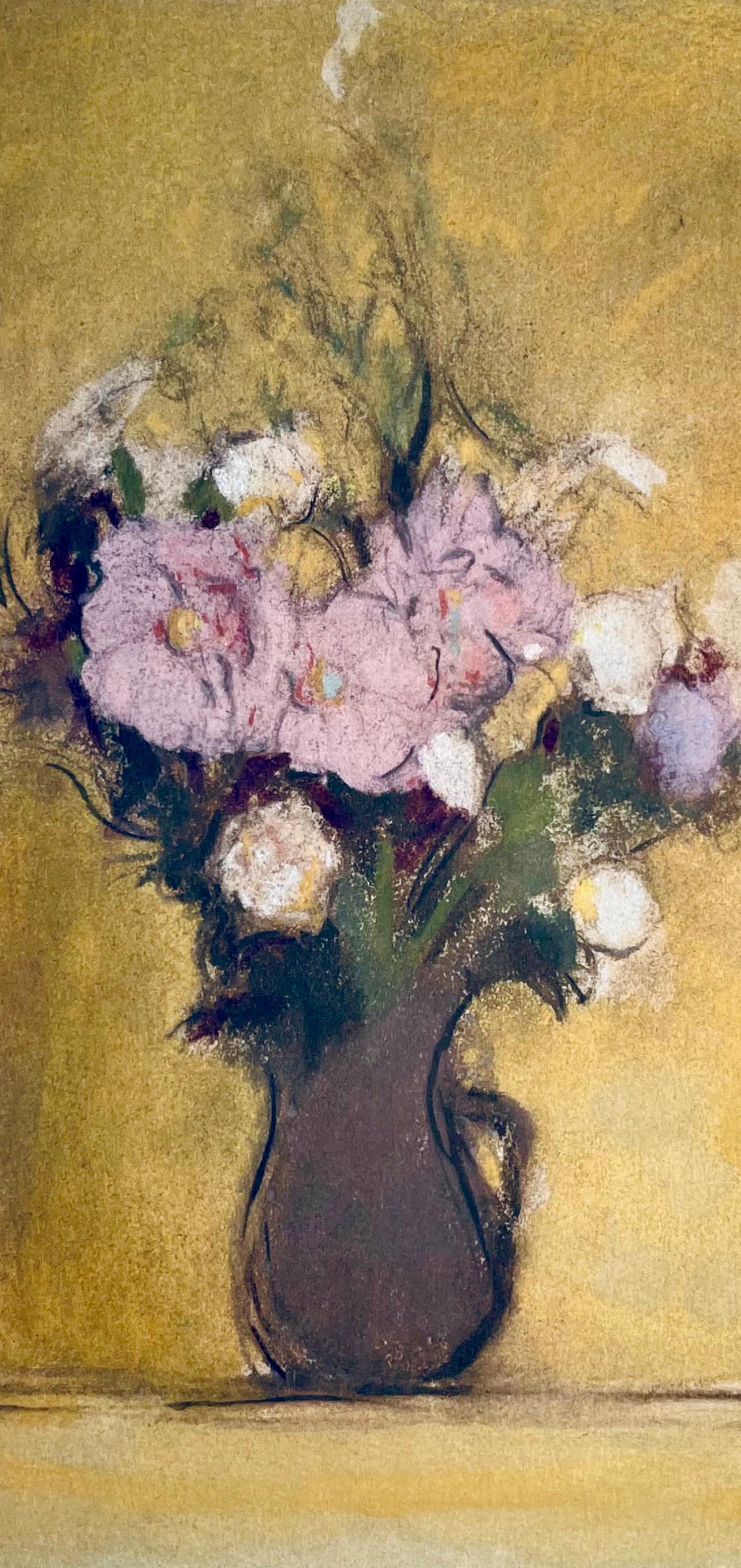 Vuillard, Bouquet De Fleurs, Douze pastels (después de) - Print de Edouard Vuillard