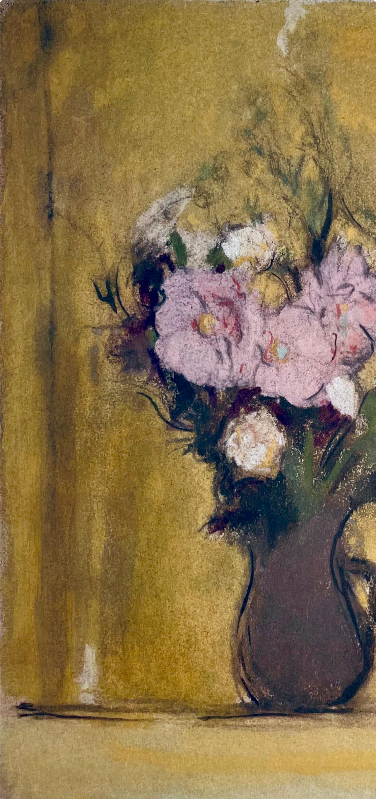 Vuillard, Bouquet De Fleurs, Douze pastels (después de) - Print Posimpresionista de Edouard Vuillard