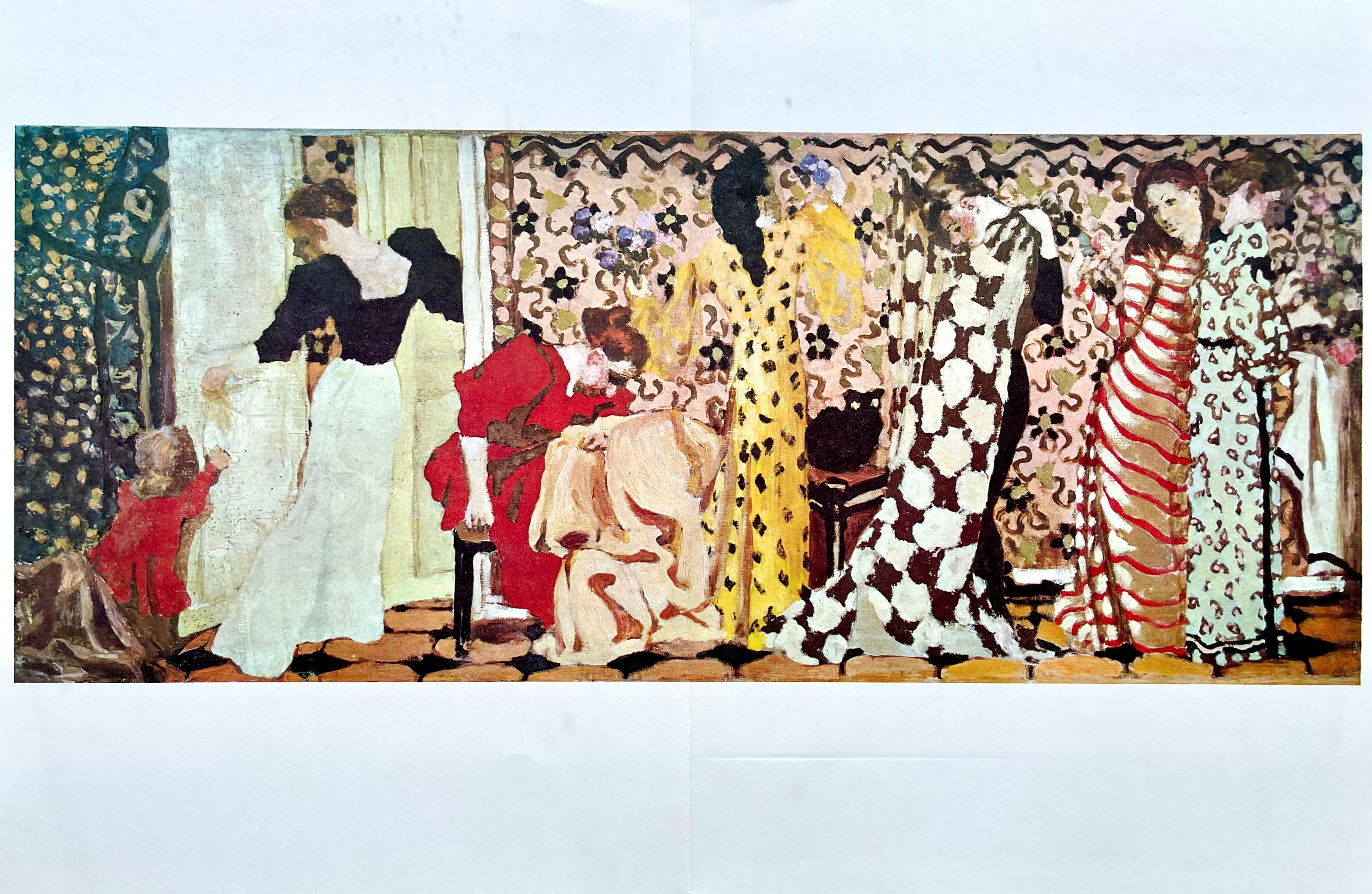 Vuillard, Composition, Derrière le miroir (d'après) en vente 2