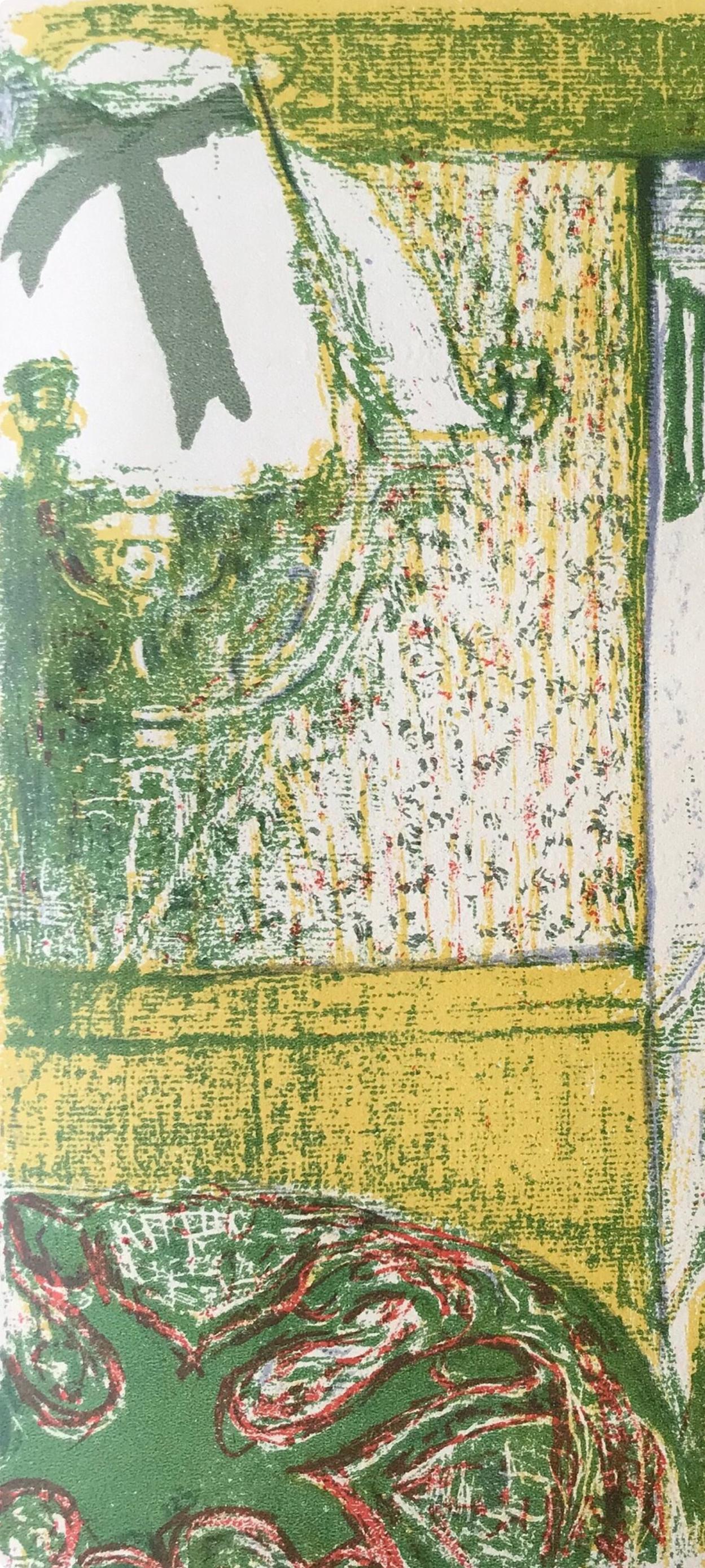 Vuillard, Intérieur a la suspension, L'œuvre gravé de Vuillard (after) - Post-Impressionist Print by Edouard Vuillard
