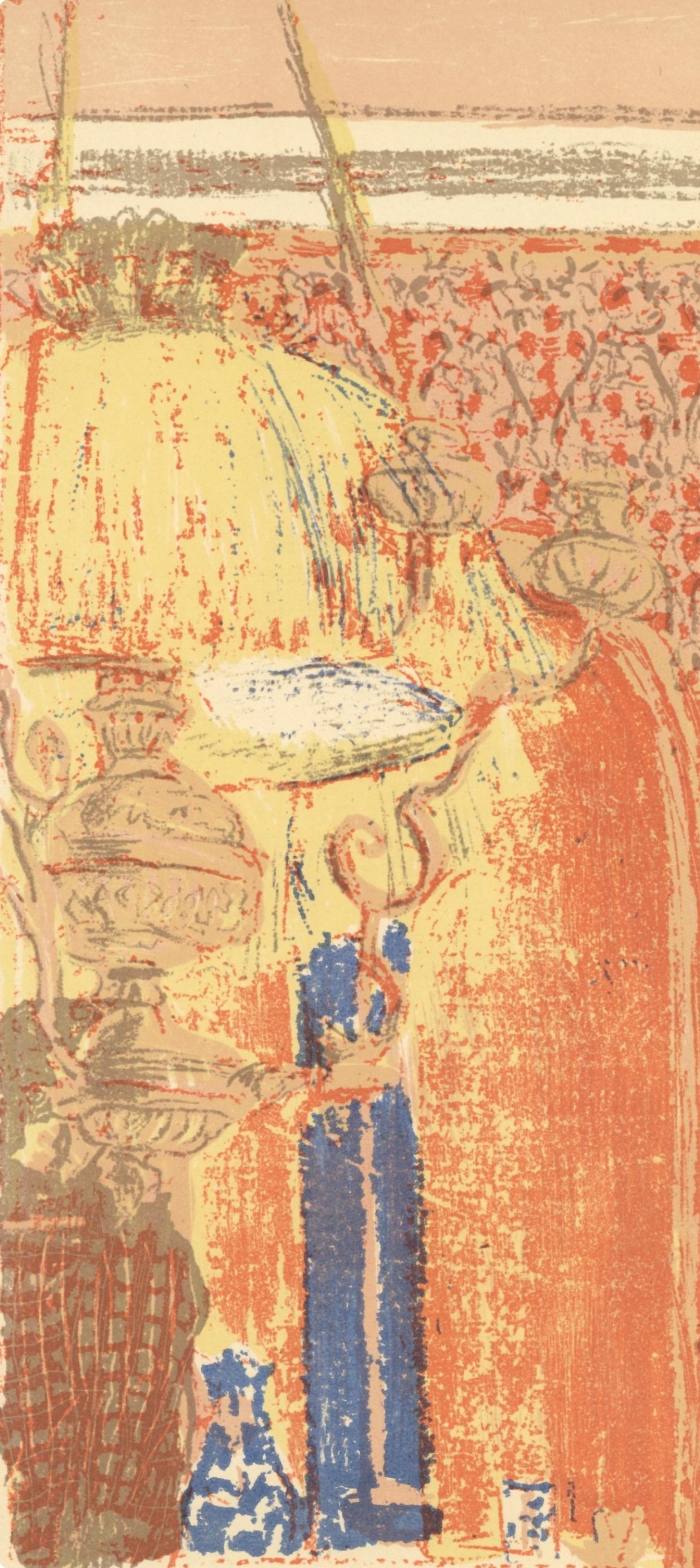 Vuillard, Intérieur aux tentures roses, L'œuvre gravé de Vuillard (after) - Print by Edouard Vuillard