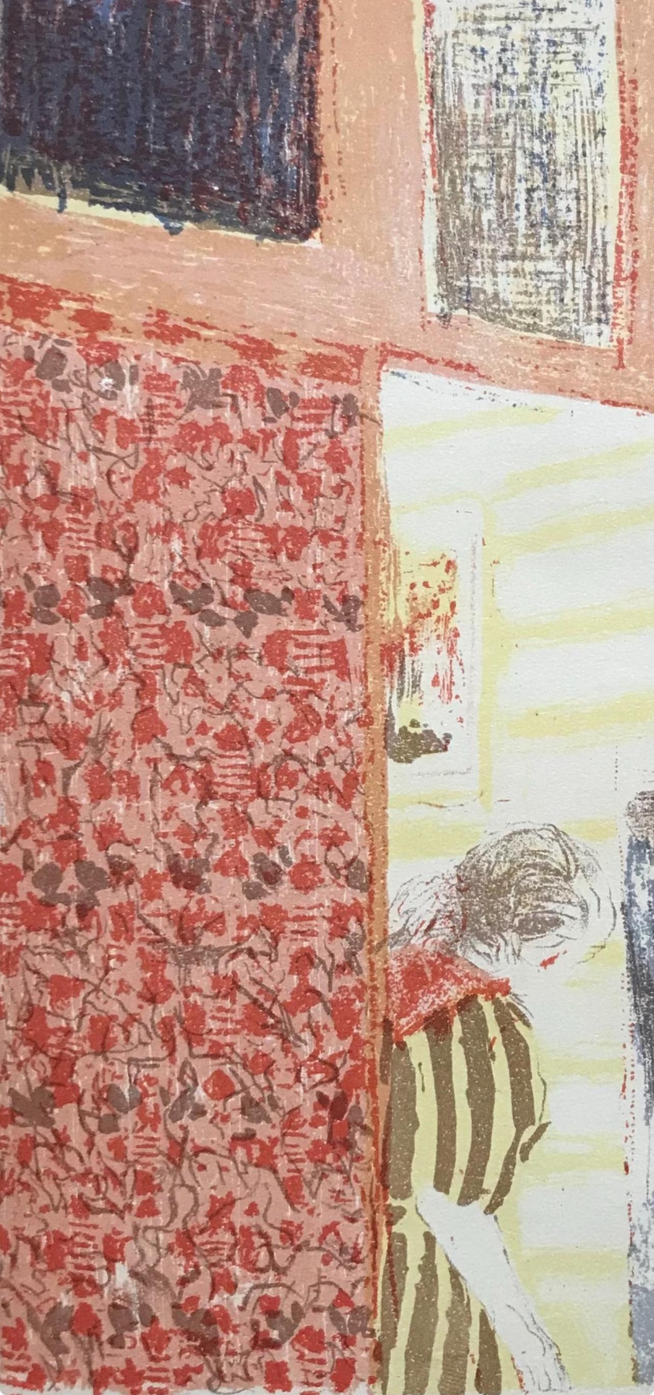 Vuillard, Intérieur aux tentures roses, L'œuvre gravé de Vuillard (after) - Print by Edouard Vuillard