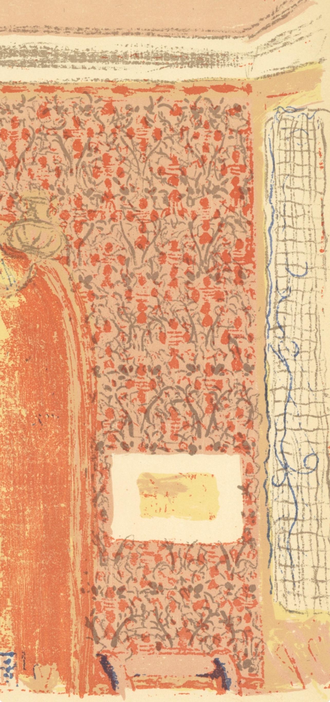 Vuillard, Intérieur aux tentures roses, L'œuvre gravé de Vuillard (after) - Post-Impressionist Print by Edouard Vuillard