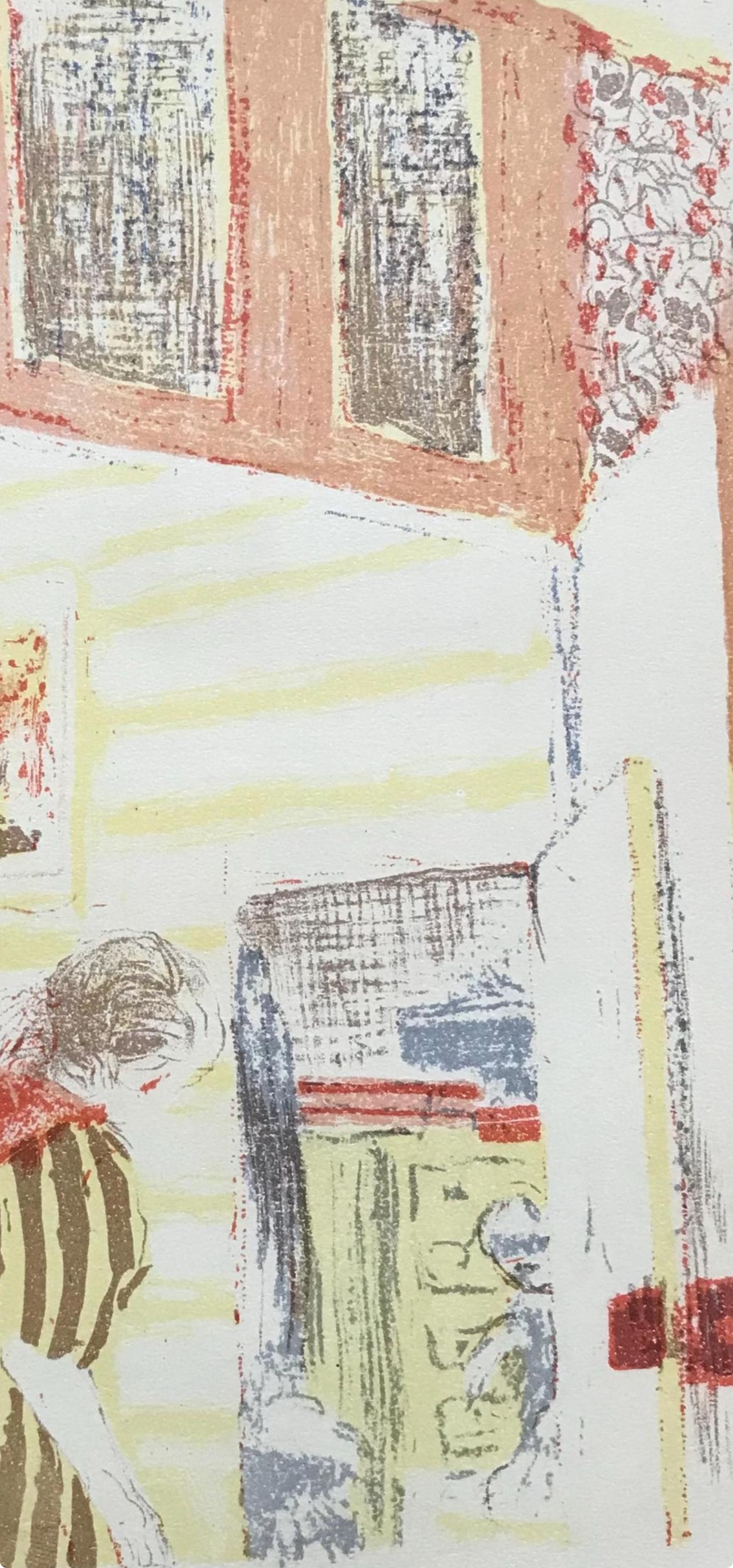 Vuillard, Intérieur aux tentures roses, L'œuvre gravé de Vuillard (after) - Post-Impressionist Print by Edouard Vuillard