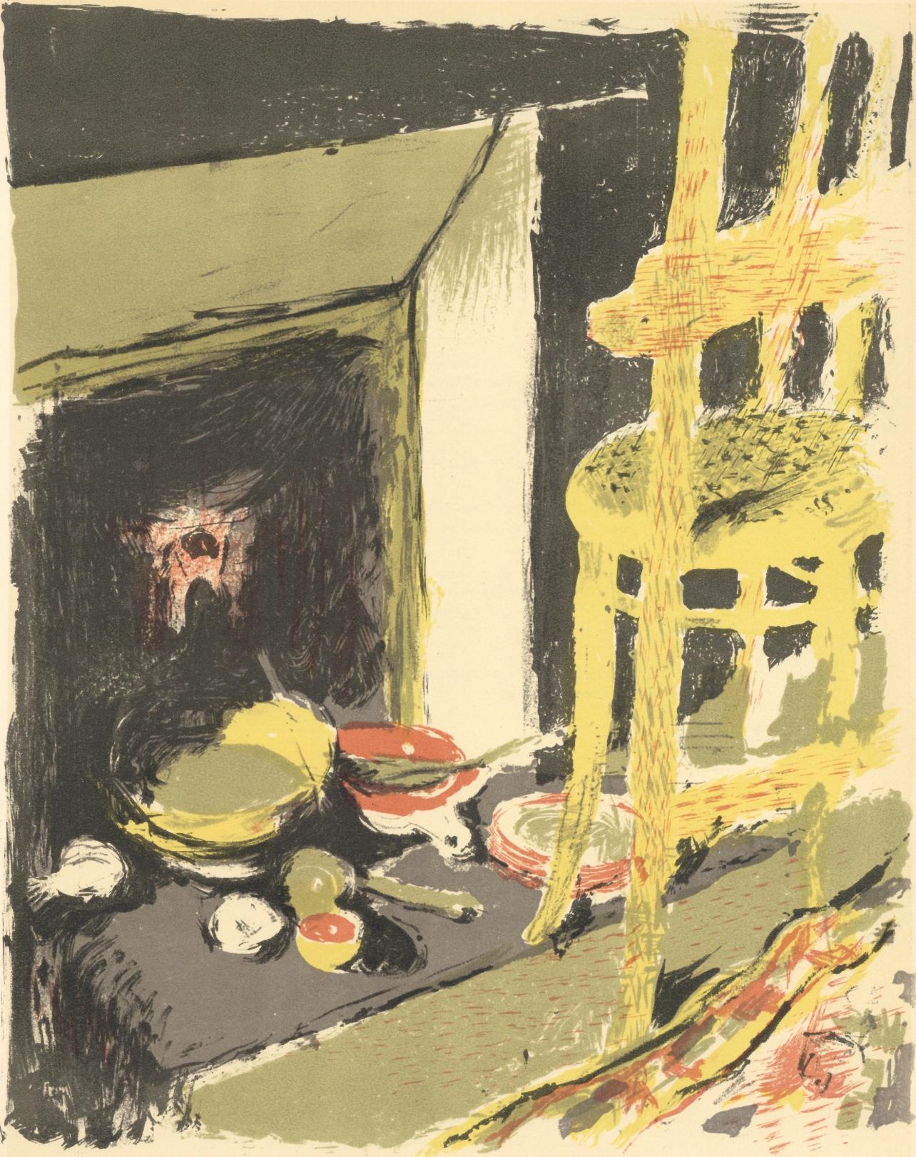 Edouard Vuillard Figurative Print - Vuillard, L´Atre, L'œuvre gravé de Vuillard (after)