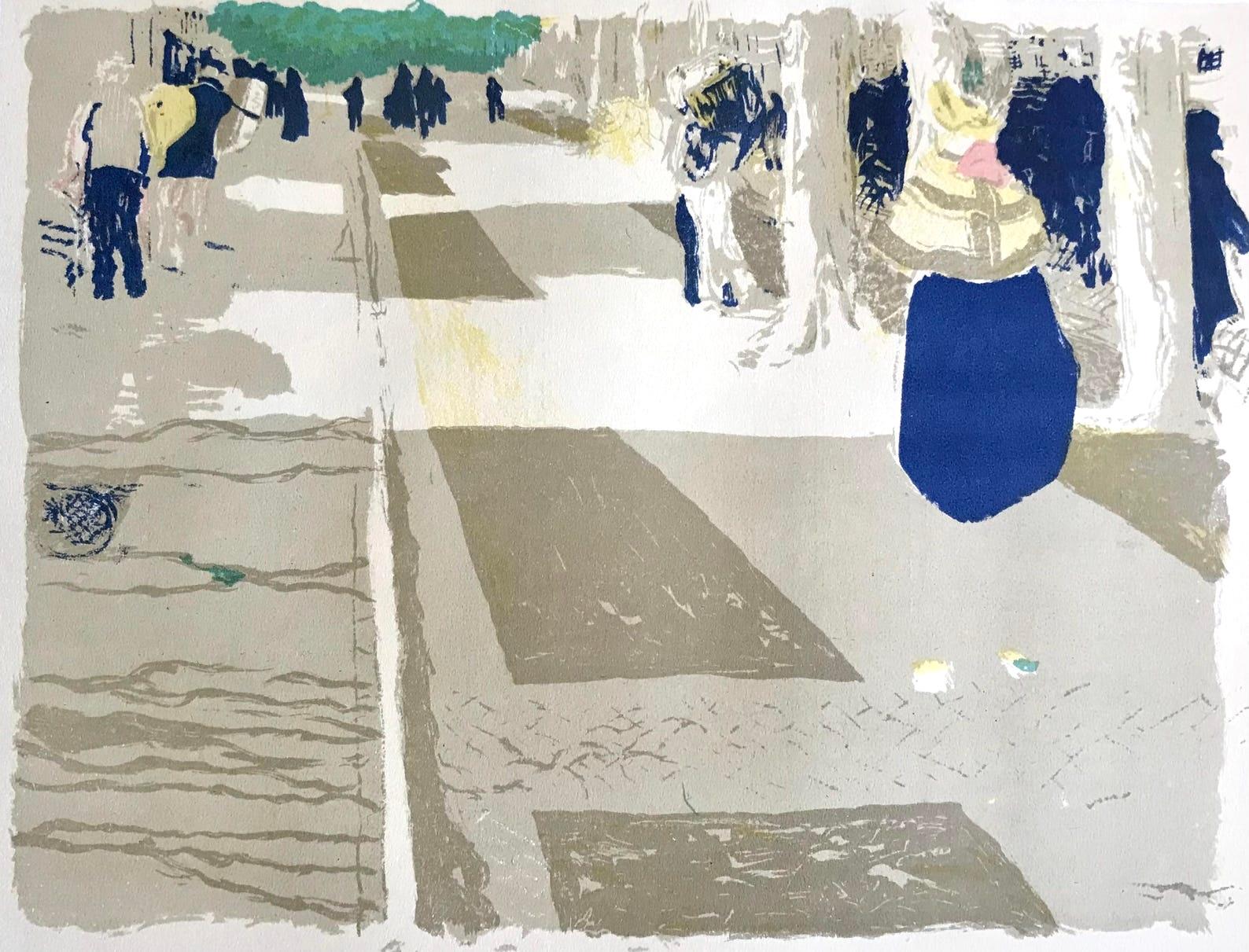 Edouard Vuillard Landscape Print - Vuillard, L´Avenue, L'œuvre gravé de Vuillard (after)