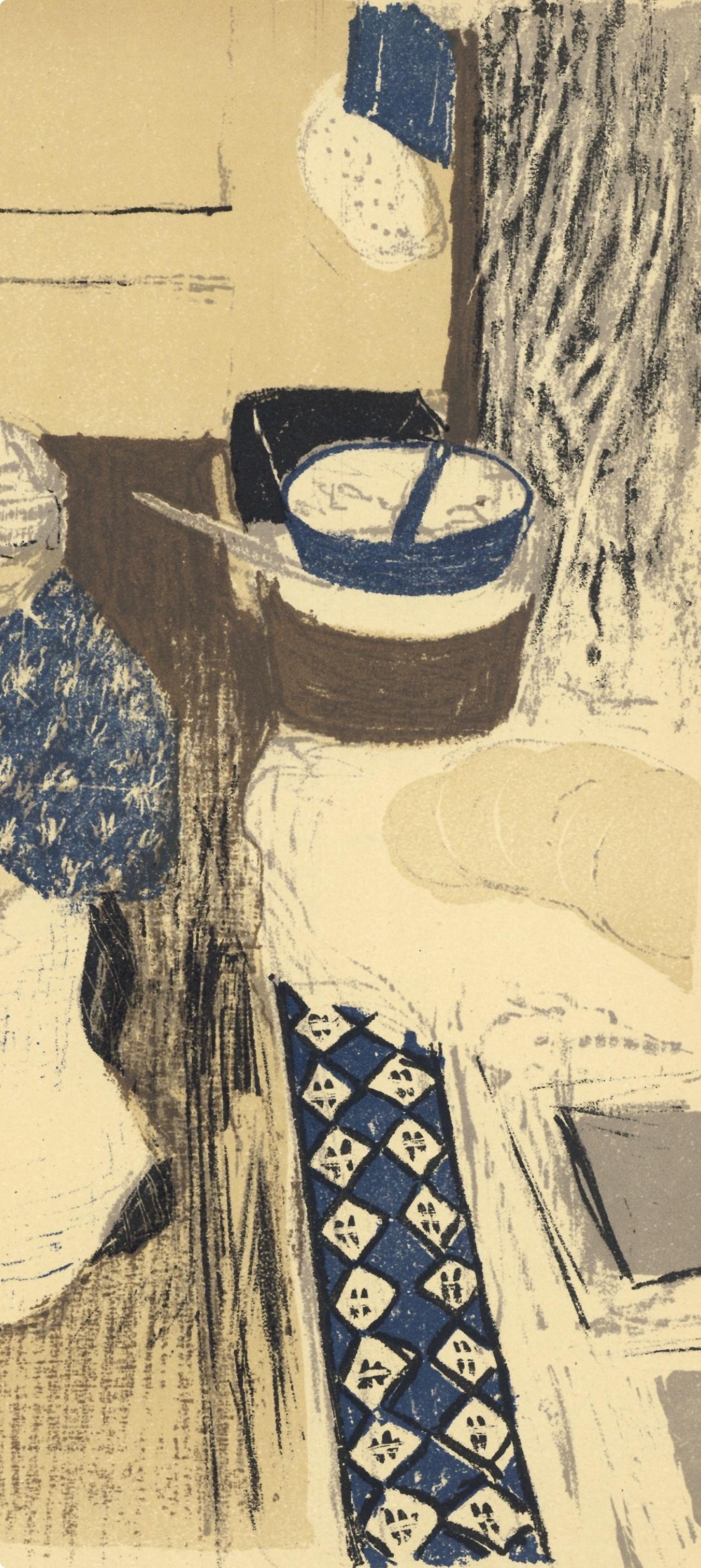 Vuillard, La Cuisinière, L'œuvre gravé de Vuillard (d'après) - Post-impressionnisme Print par Edouard Vuillard