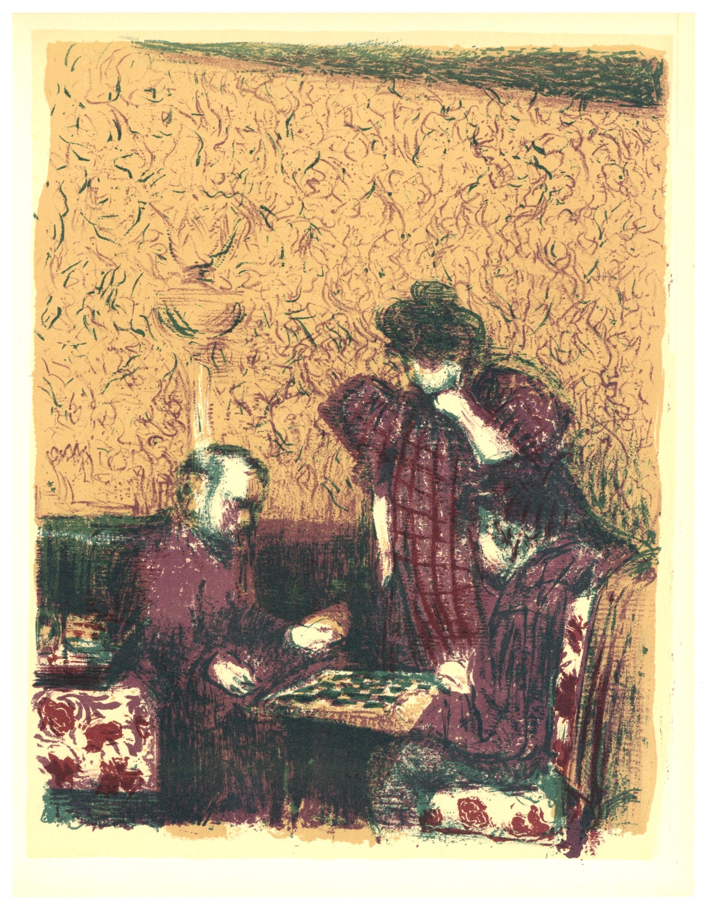 Support : Lithographie sur papier grand vélin Renage
Année : 1948
Format du papier : 12.375 x 9.5 pouces ; taille de l'image : 11.81 x 9.05 pouces
Inscription : Non signé et non numéroté, tel que publié
Notes : Extrait de l'album L'œuvre gravé de