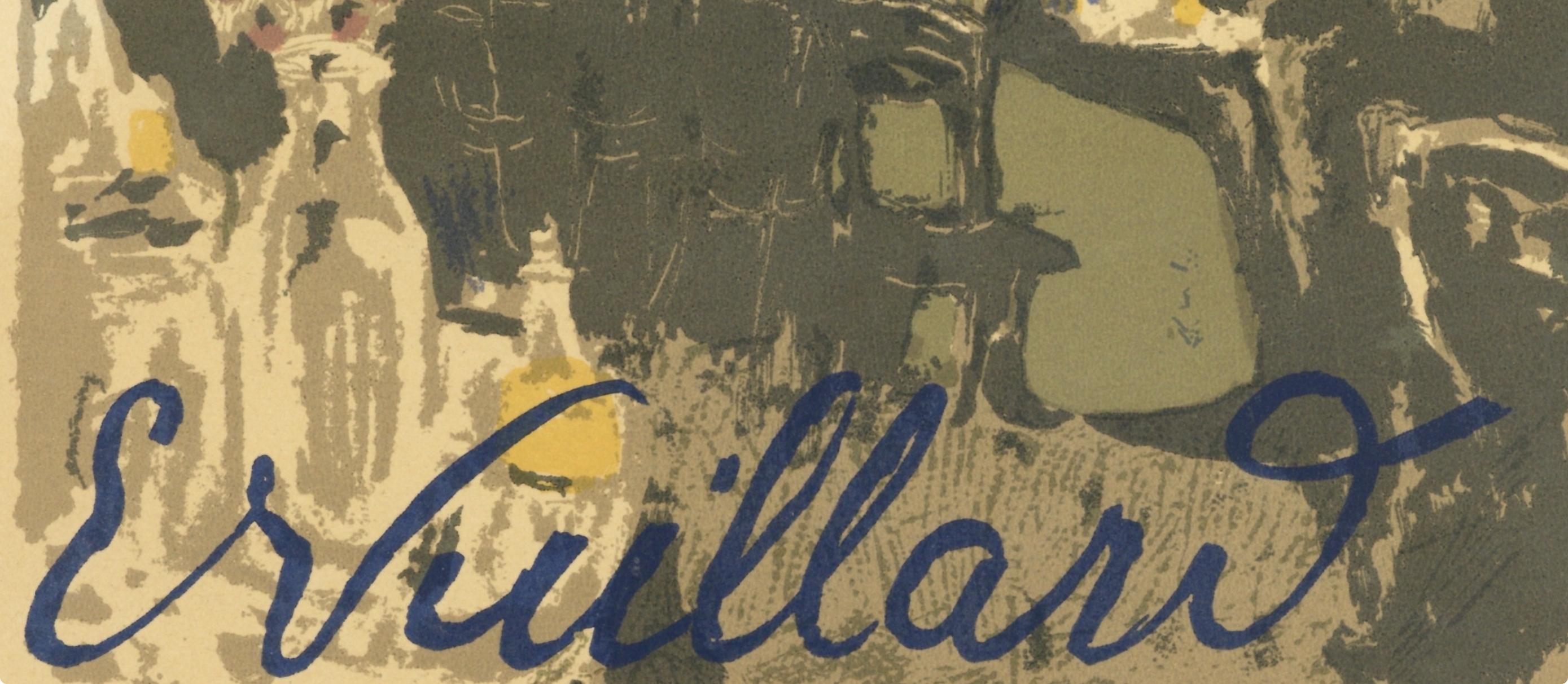 Vuillard, La Pâtisserie, L'œuvre gravé de Vuillard (after) - Brown Landscape Print by Edouard Vuillard