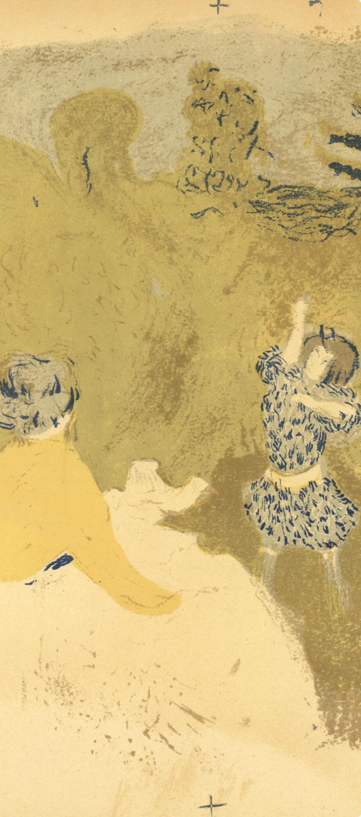 Vuillard, La petite fille au volant, L'œuvre gravé de Vuillard (after) - Print by Edouard Vuillard