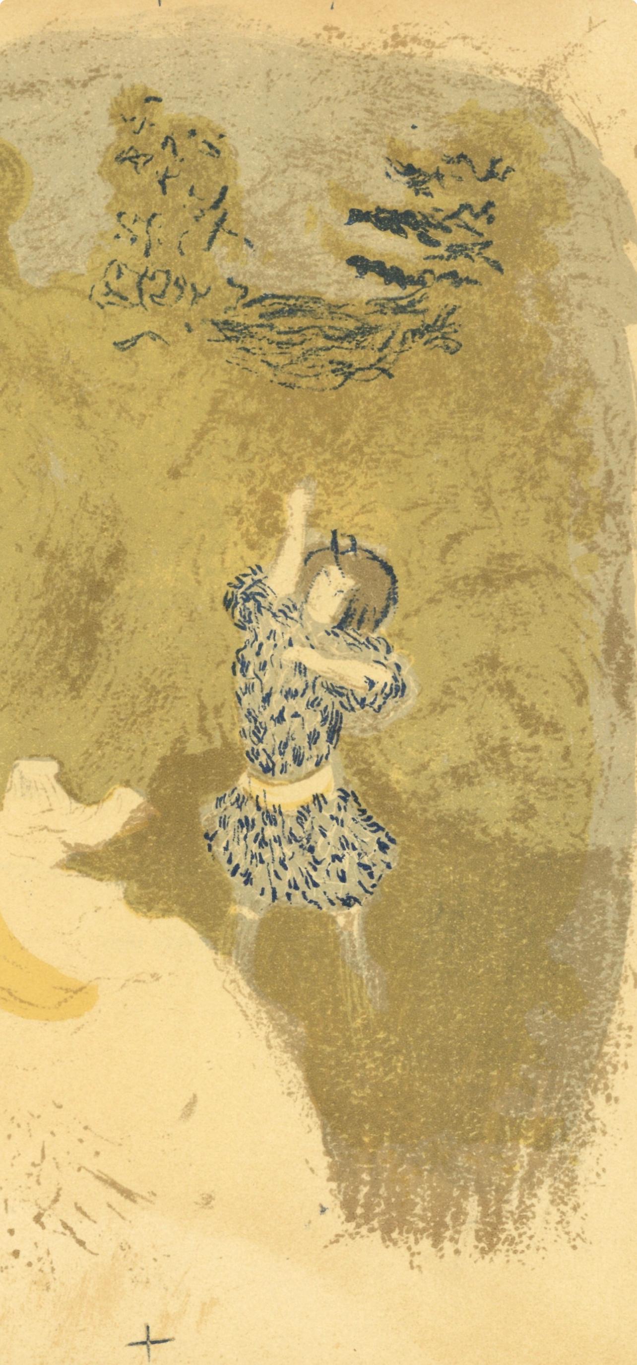 Vuillard, La petite fille au volant, L'œuvre gravé de Vuillard (after) - Post-Impressionist Print by Edouard Vuillard