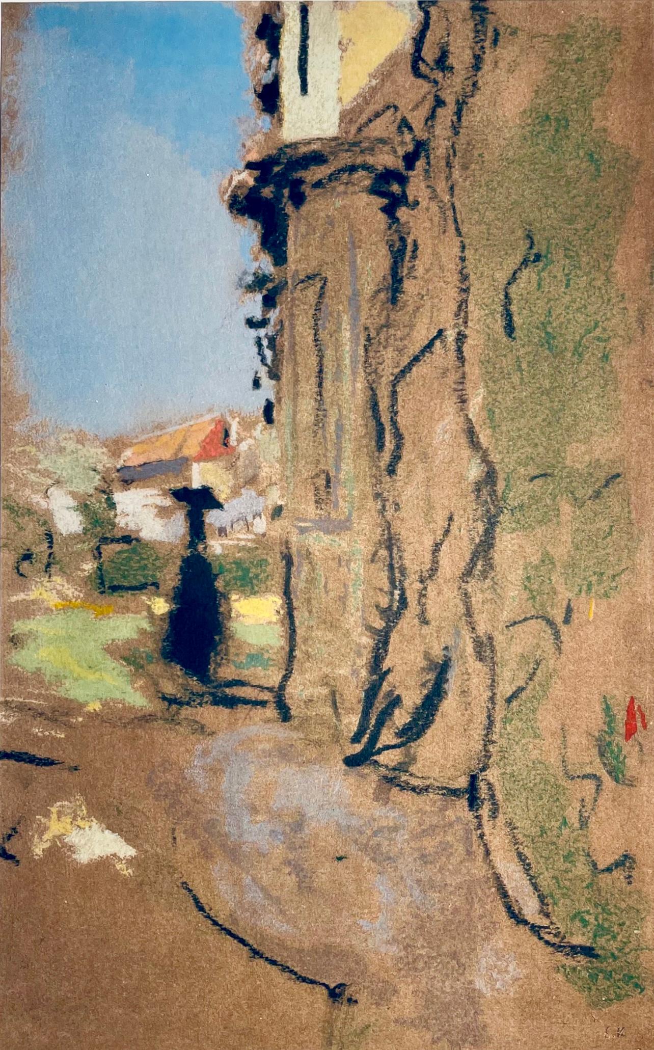 Figurative Print de Edouard Vuillard - Vuillard, La Tourelle, Douze pastels (después de)