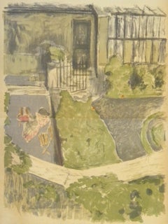 Vuillard, Le Jardin devant l´atelier, L'œuvre gravé de Vuillard (after)