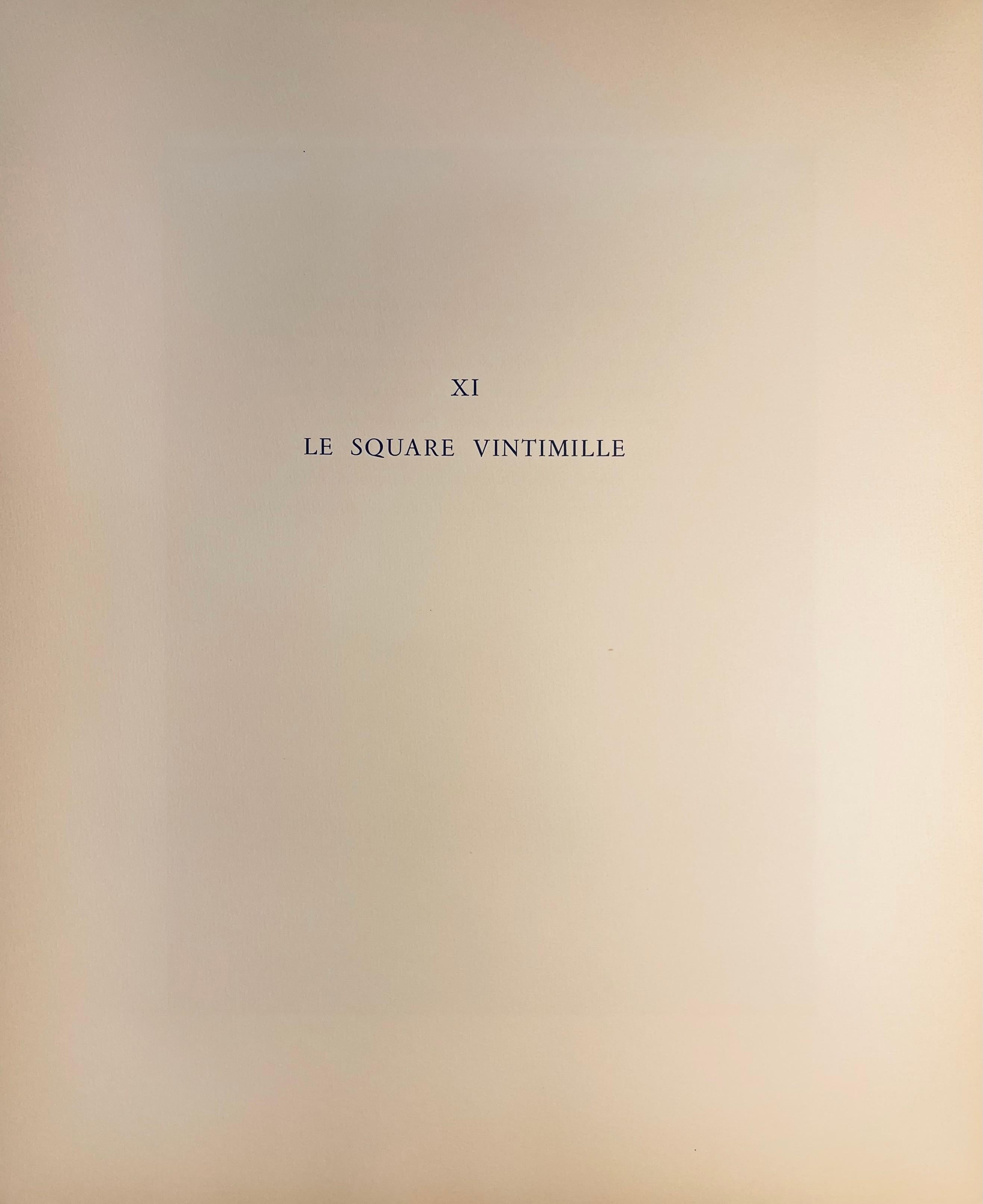 Vuillard, Le Square Vintimille, Douze pastels (después) en venta 1