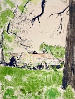 Vuillard, Les Communs Au Chateau Des Clayes, Douze pastels (después)