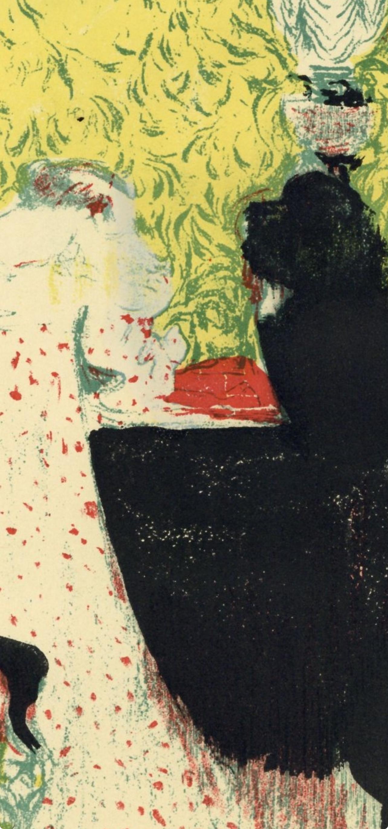 Vuillard, Les deux belles-soeurs, L'œuvre gravé de Vuillard (after) - Beige Landscape Print by Edouard Vuillard